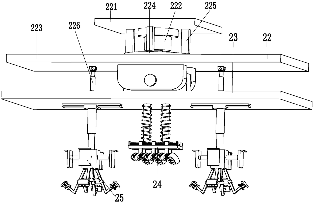 Wastewater treatment equipment hanging bracket