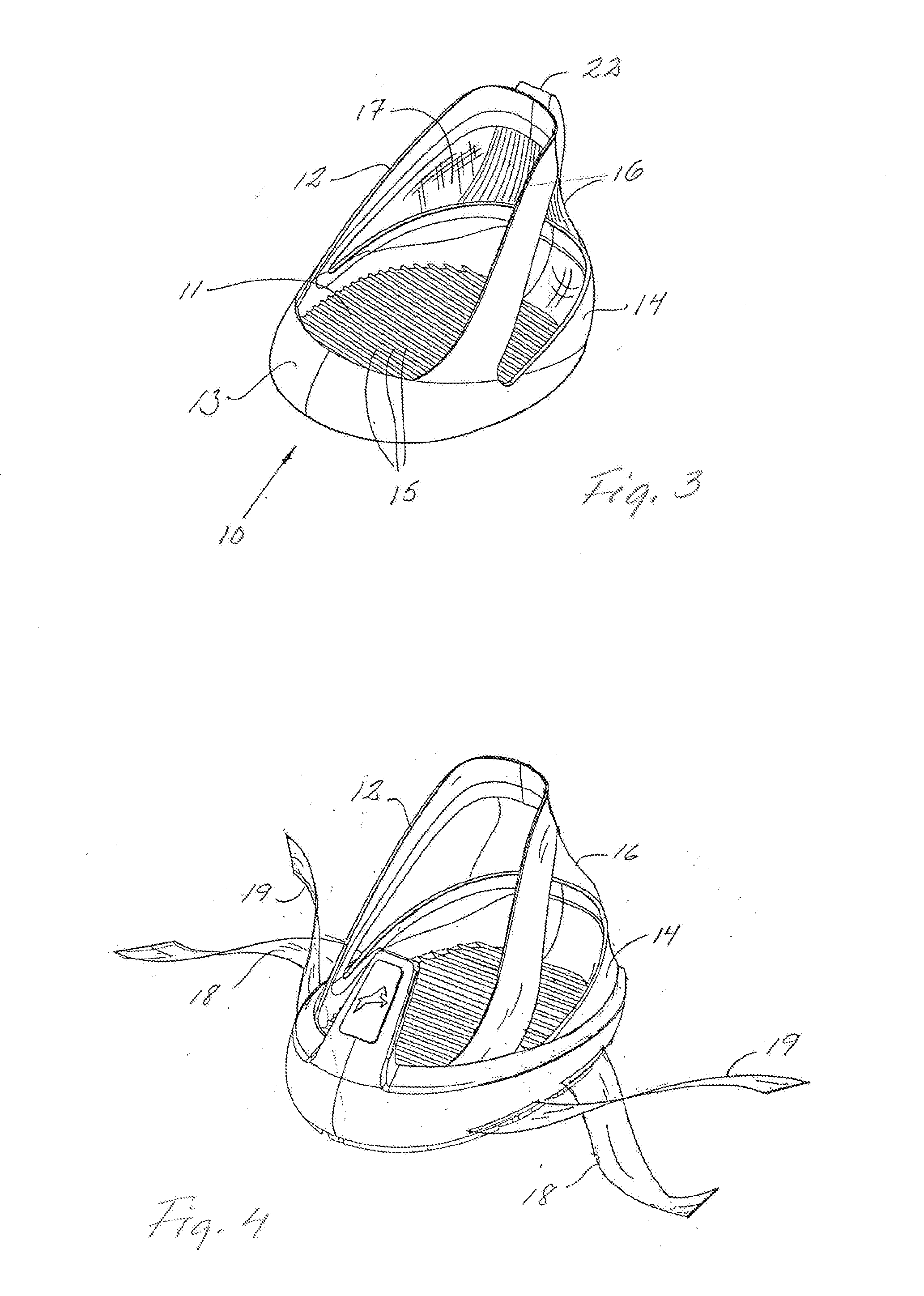 Ligament support for hooves