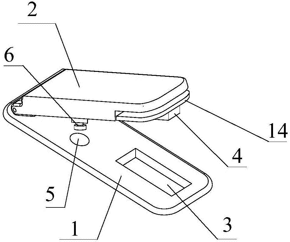 Anti-kicking pressing device for children