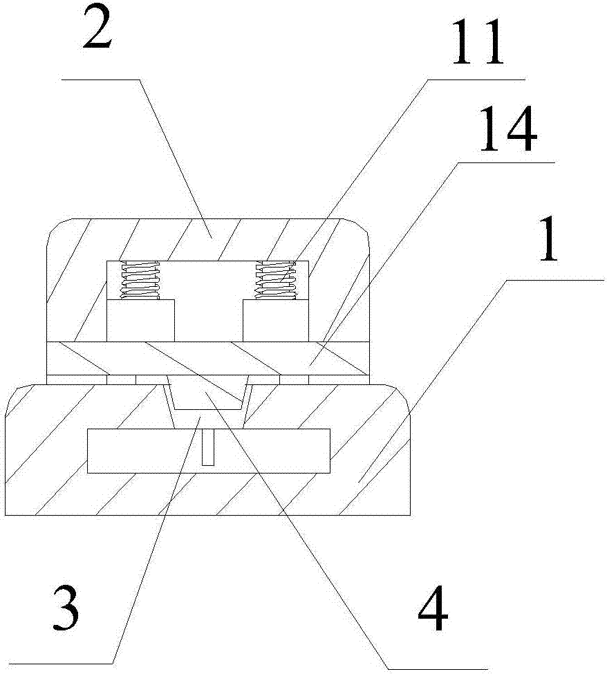 Anti-kicking pressing device for children