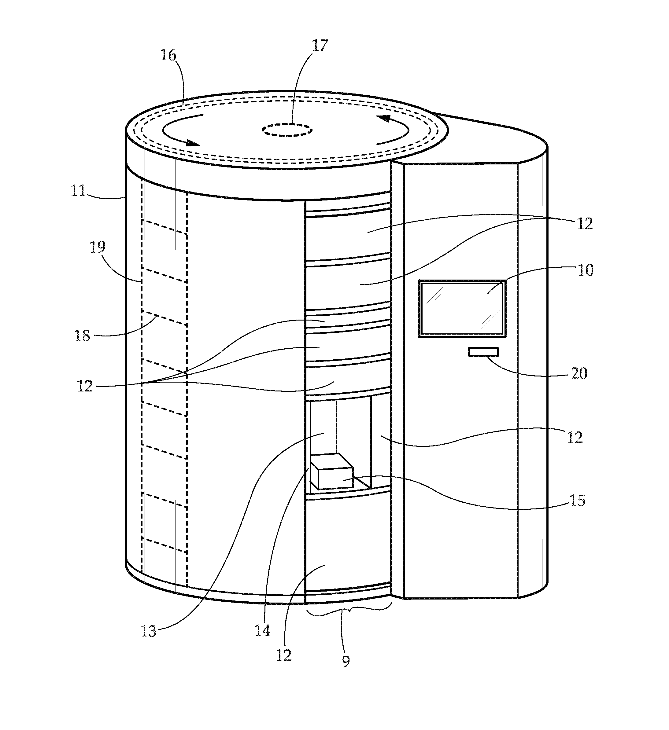 Package drop-off and pick-up system