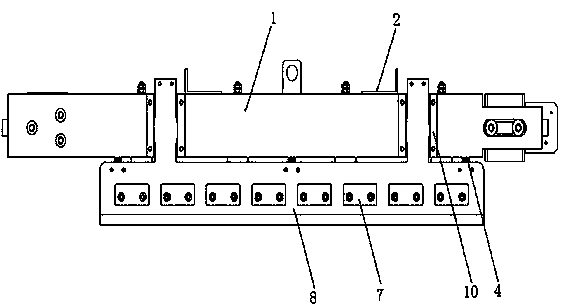 Horizontal sealing upper cutter device for packing machine