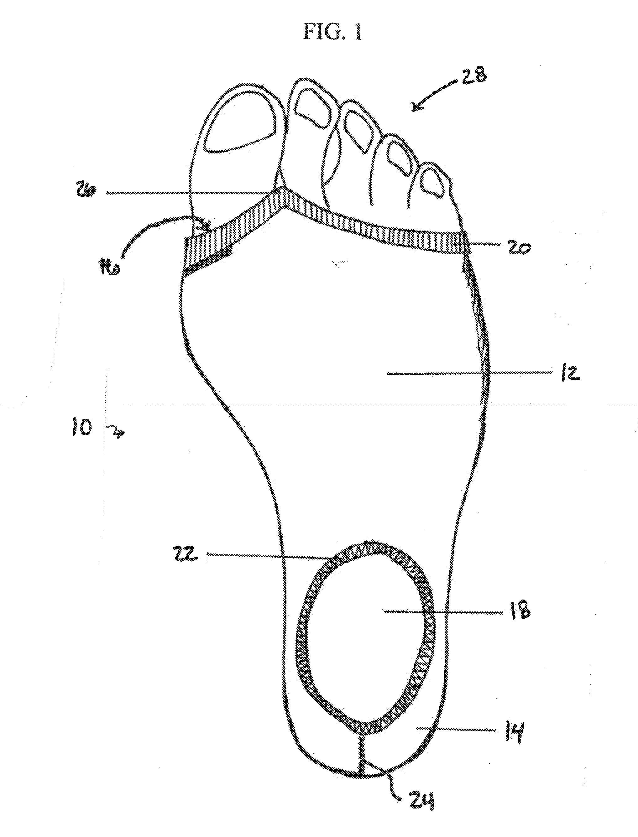 Performance enhanced water sock