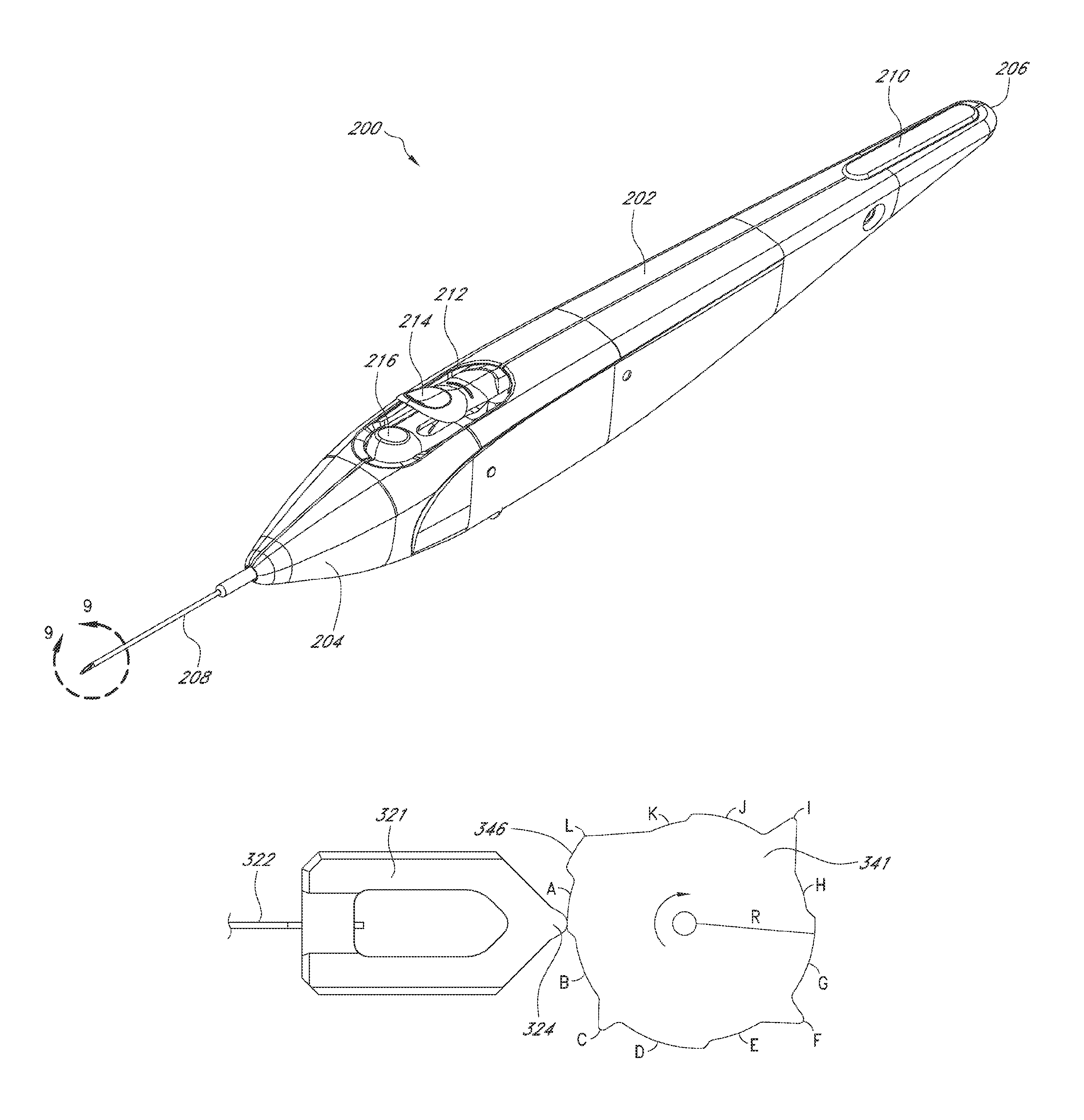 System for delivering multiple ocular implants