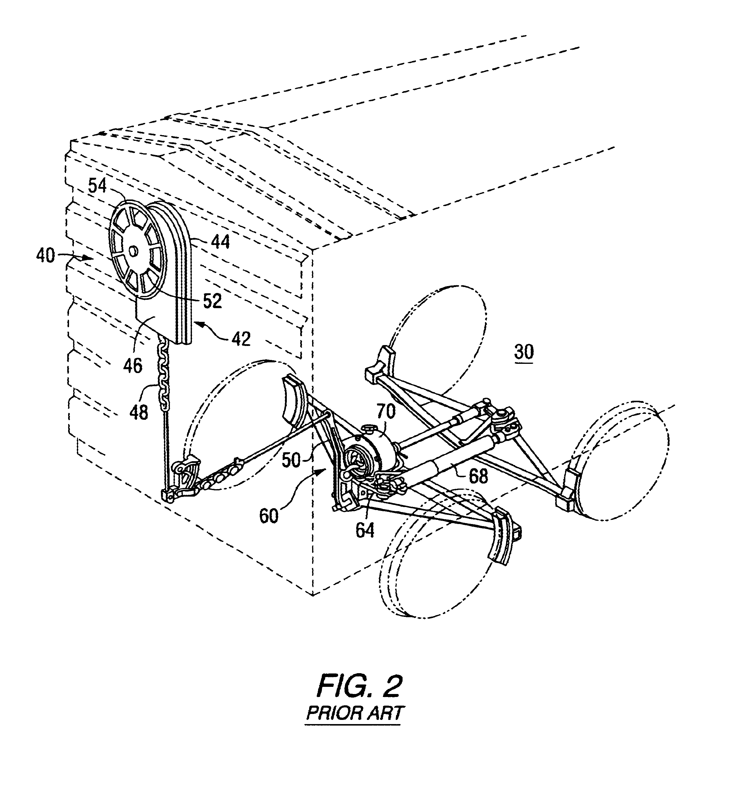 Brake cylinder parking brake system