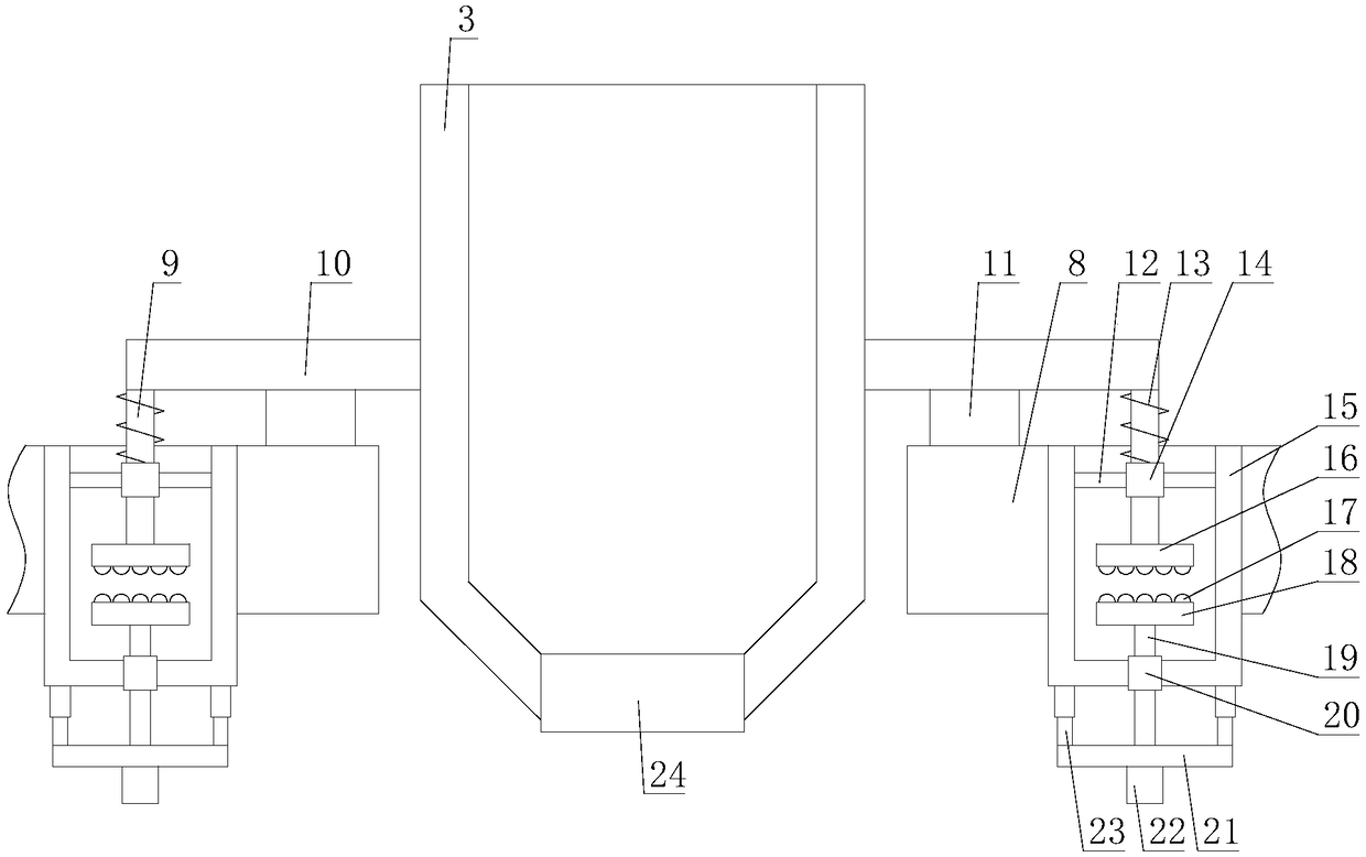 High-weighing-accuracy concrete mixing station