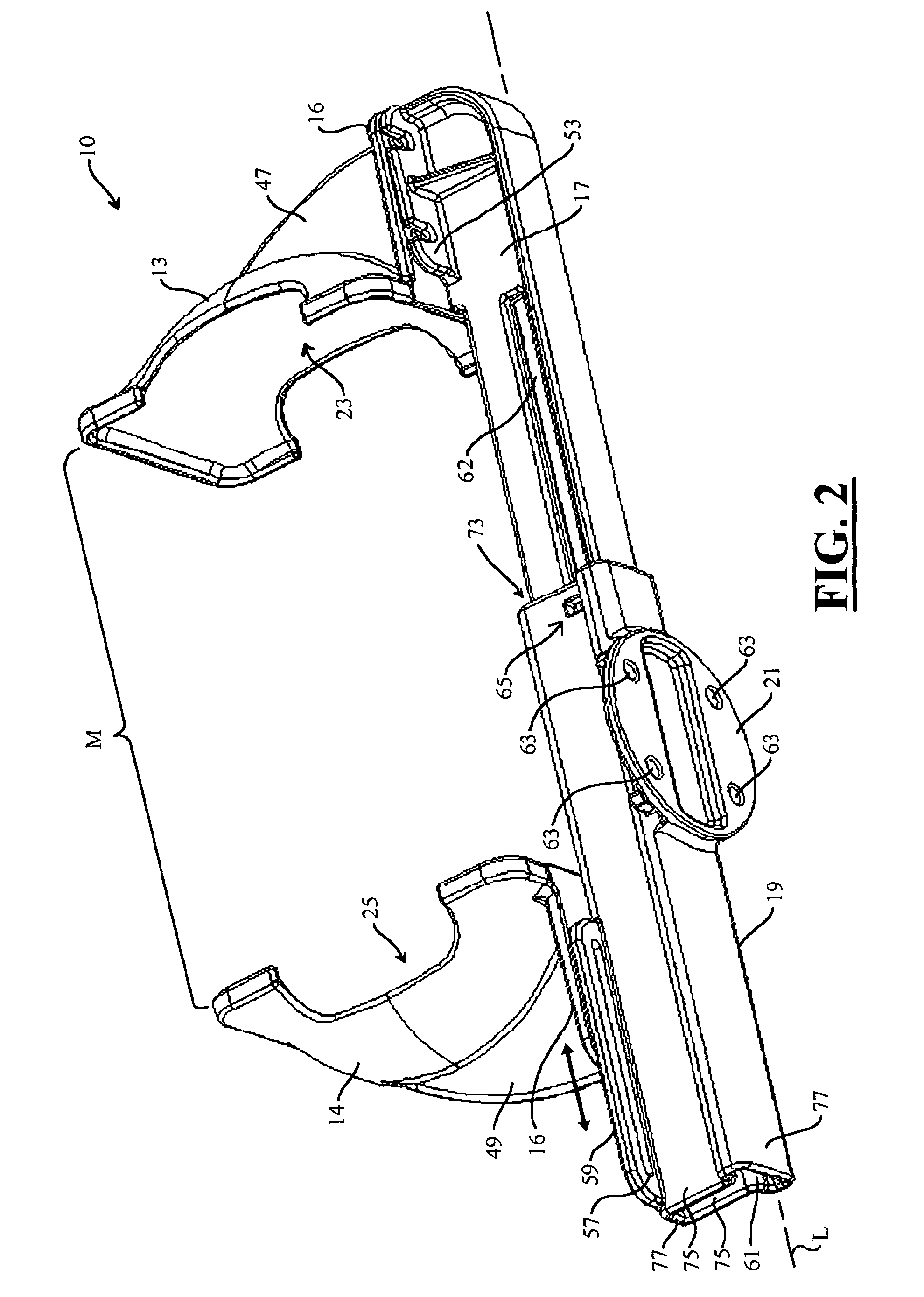 Quick draw cradle apparatus