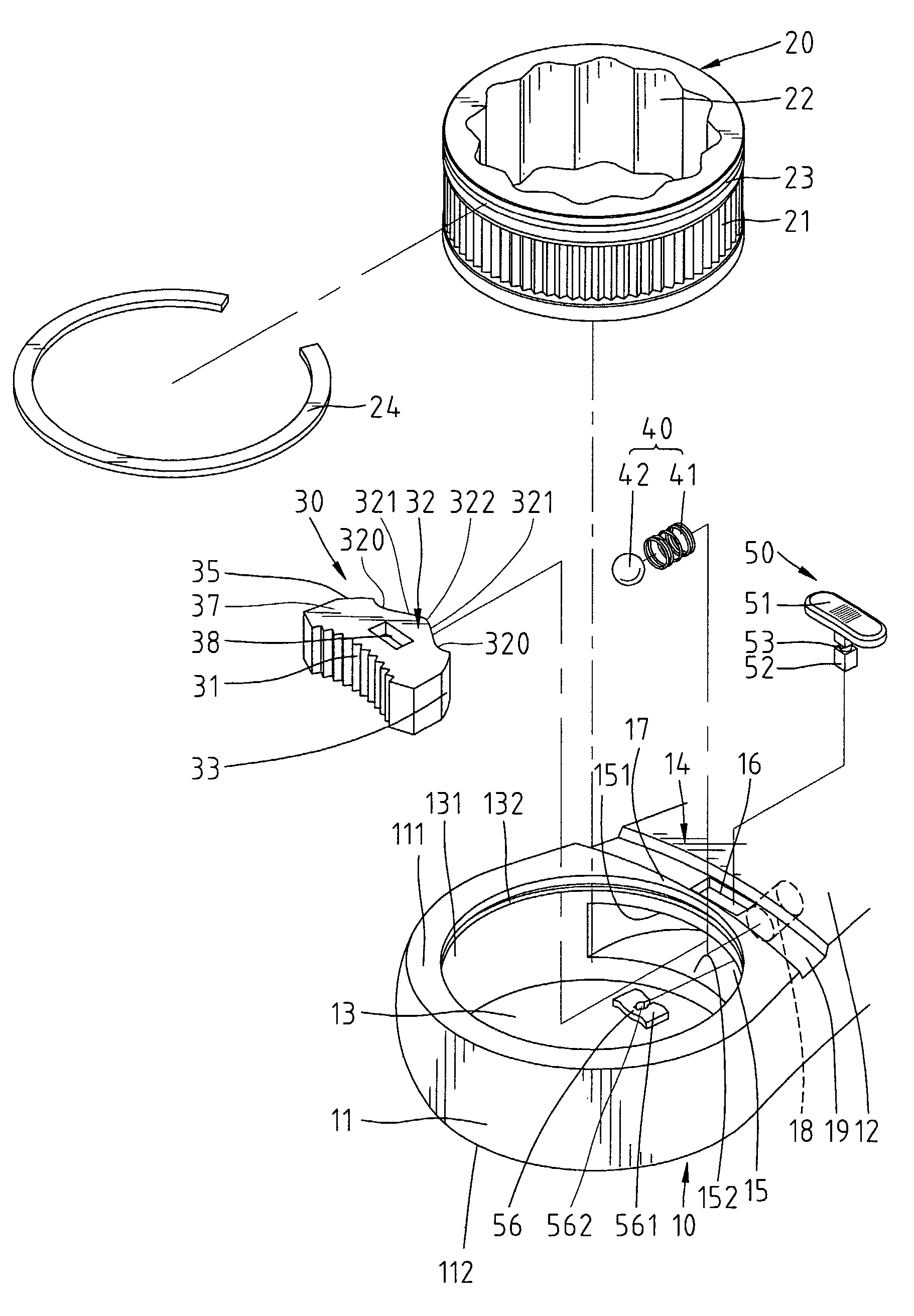 Reversible ratchet-type wrench