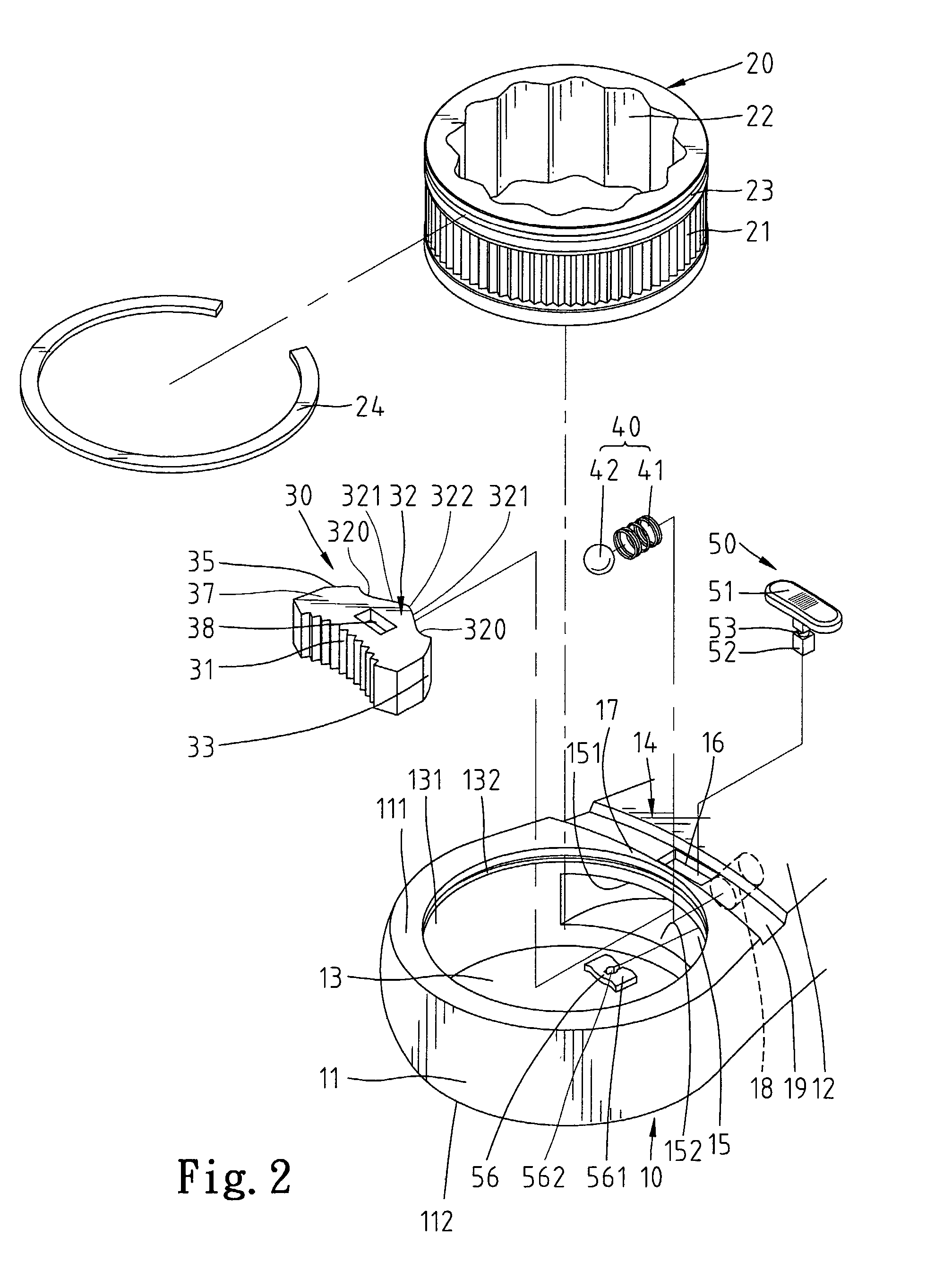 Reversible ratchet-type wrench