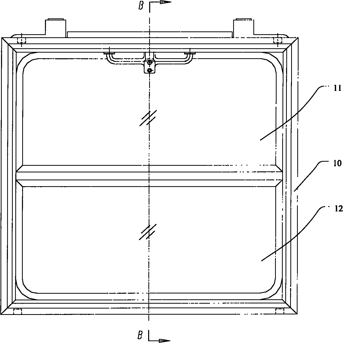 Passenger train rescue channel window