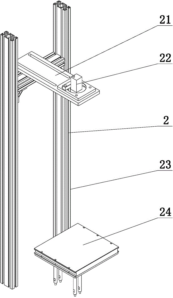 Multi-axis manipulator carrying mechanism