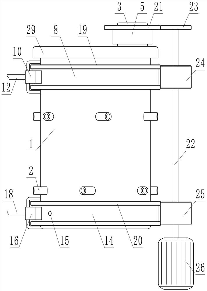 Bone specimen decalcification post-treatment device