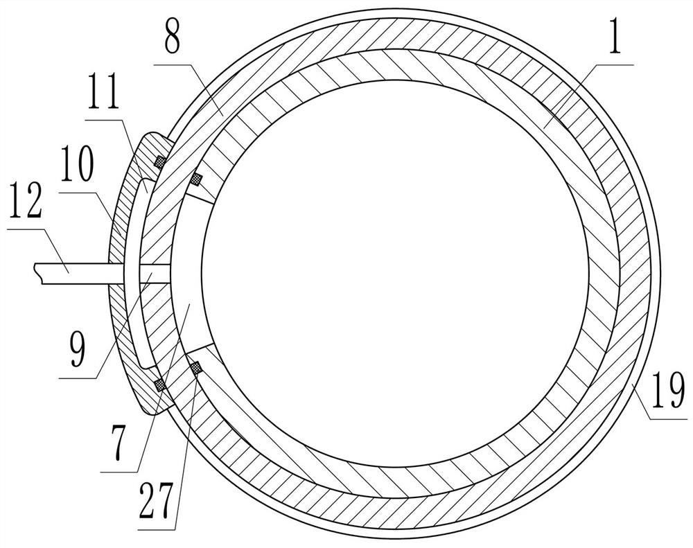 Bone specimen decalcification post-treatment device