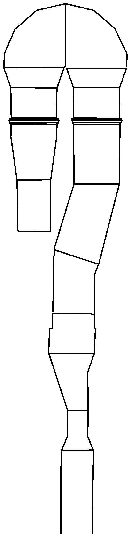 Construction method for mounting large calcining furnace