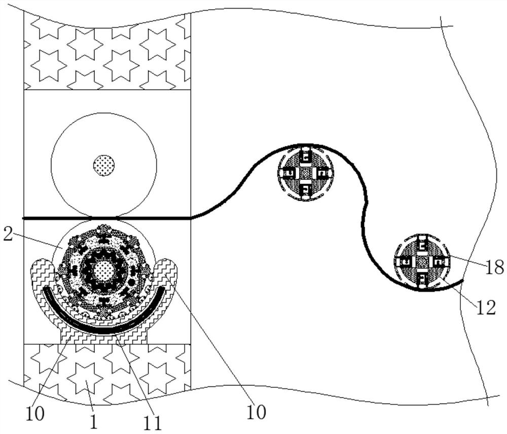 Cloth production cleaning device based on control of computer control system