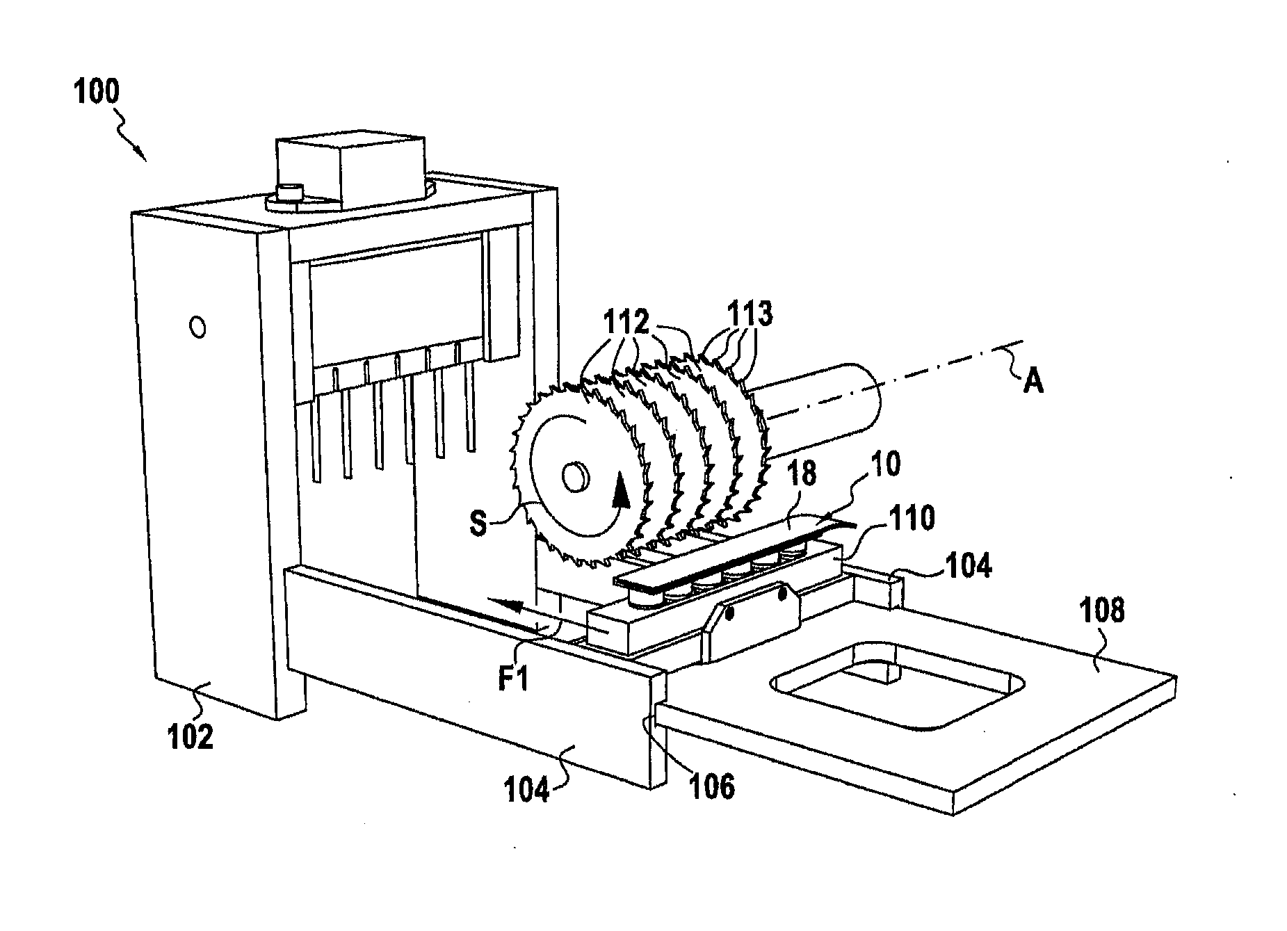 Station for the selective uncapping of gel cards