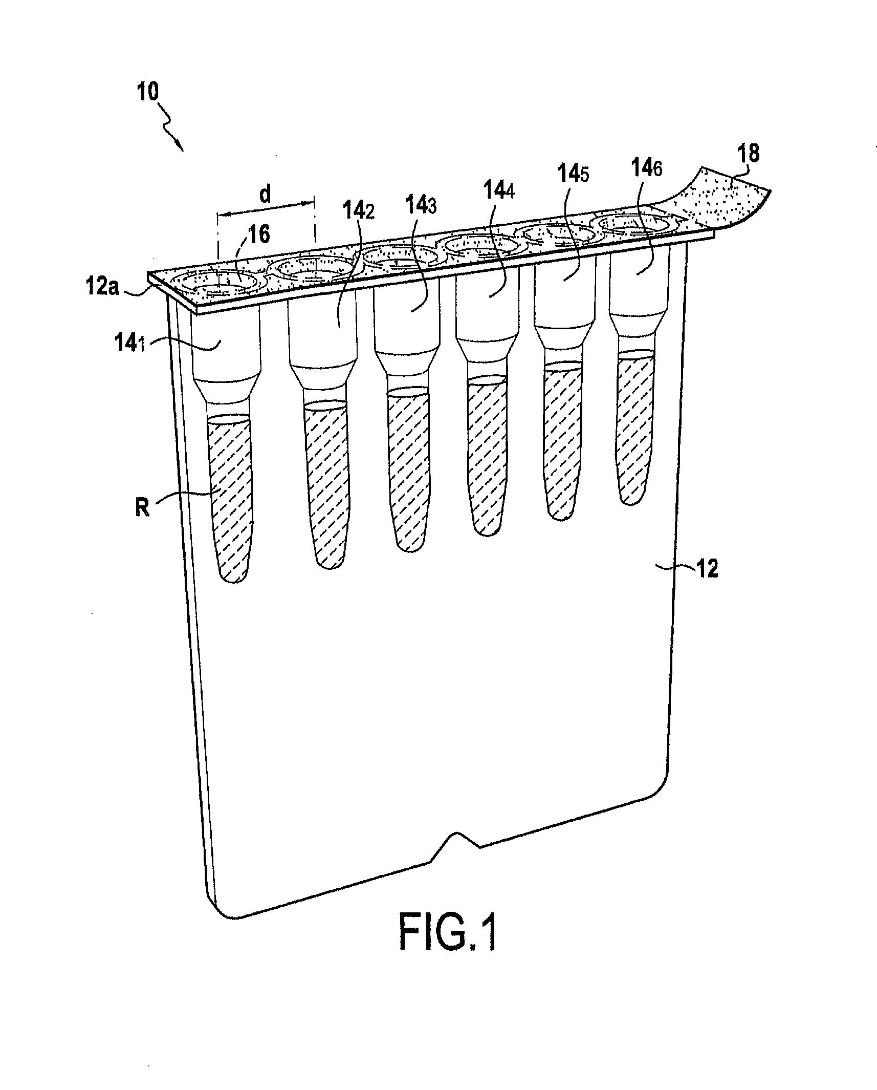 Station for the selective uncapping of gel cards