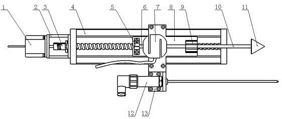 Aerated concrete block hardness measurement device and application method thereof