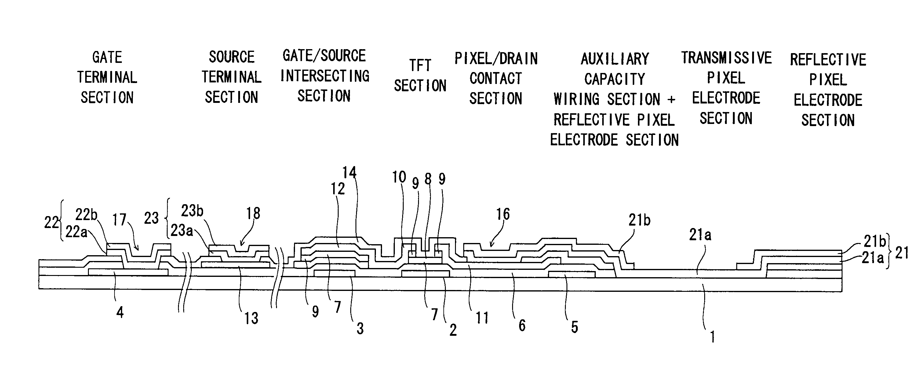 Laminated conductive film, electro-optical display device and production method of same