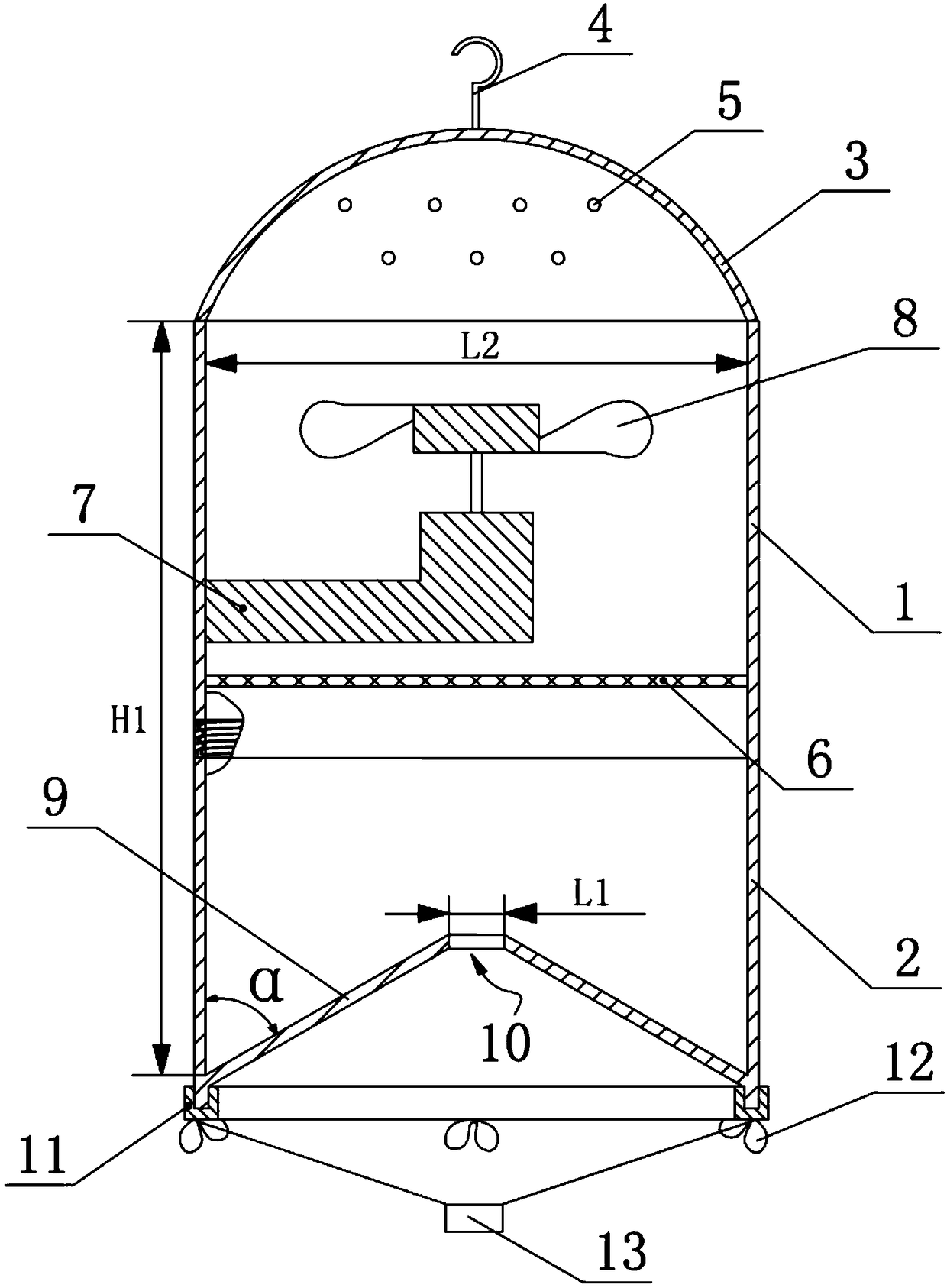 Sitotroga cerealella trap