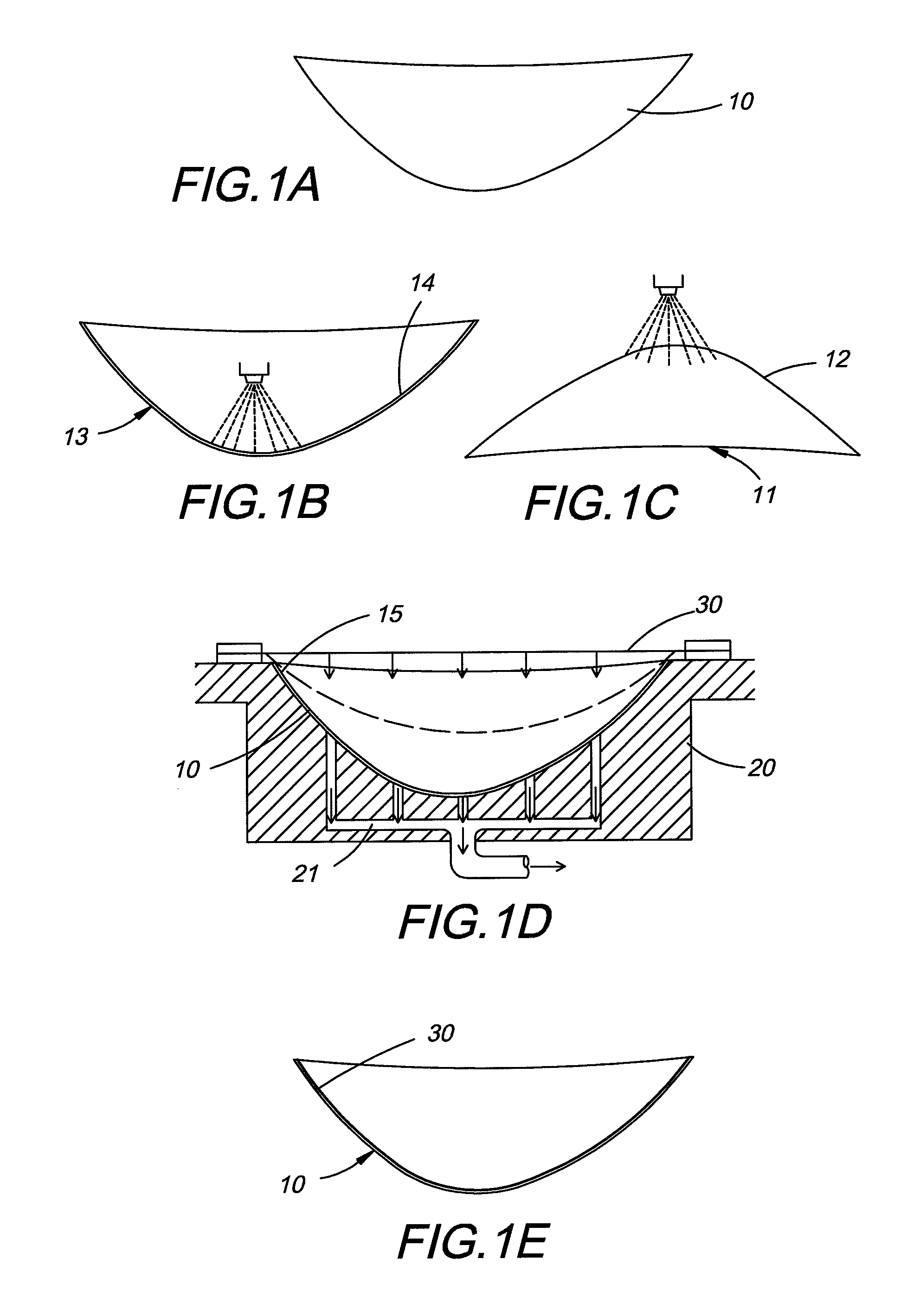 Method for forming a brassiere cup