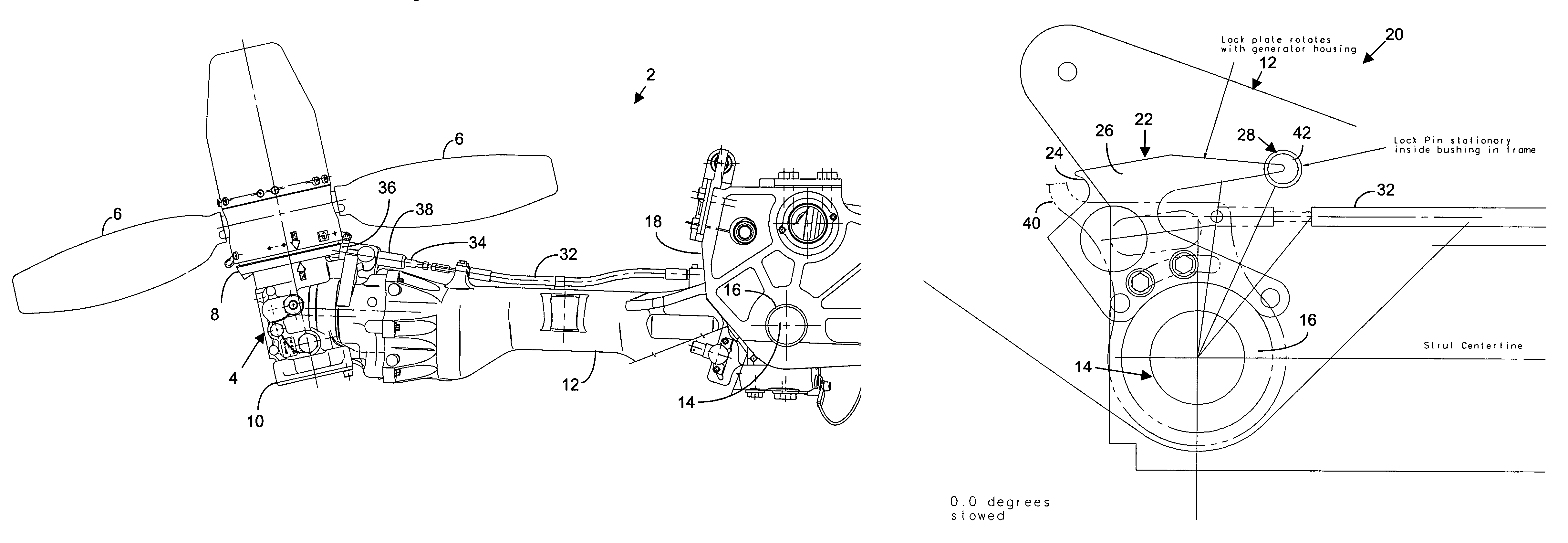 Stow abort mechanism for a ram air turbine