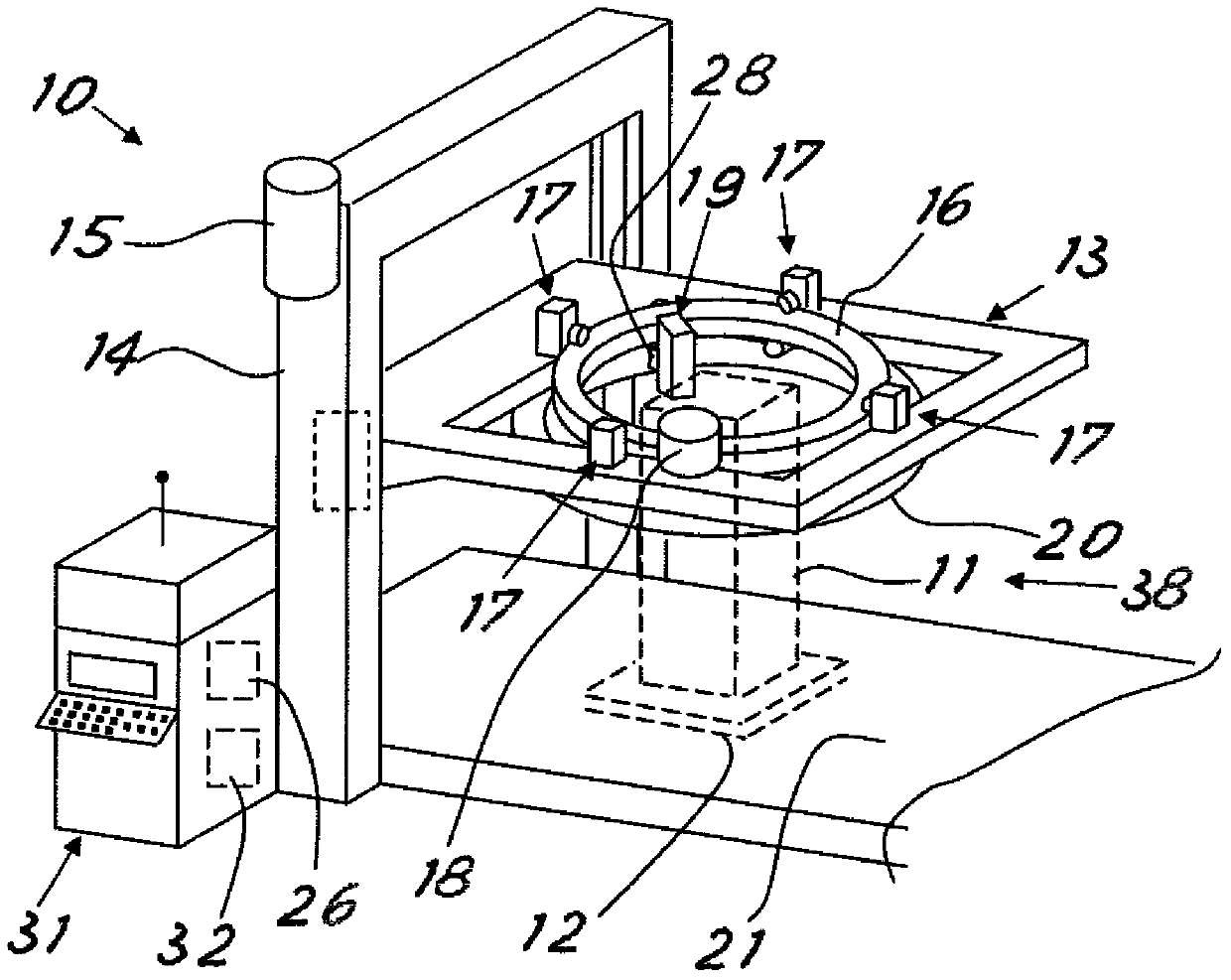 Rotary wrapping machine for packaging objects