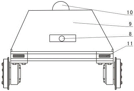 Door-passing system and method for indoor inspection robot