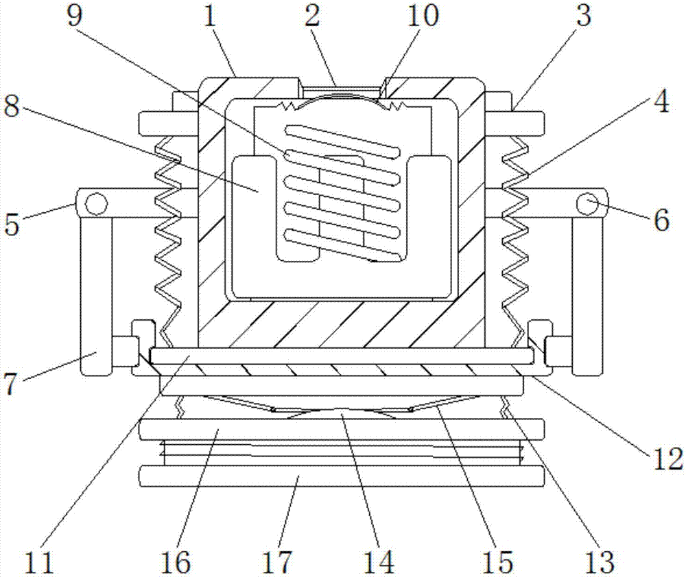 Millimeter wave radar detection device based on 24.125 GHz