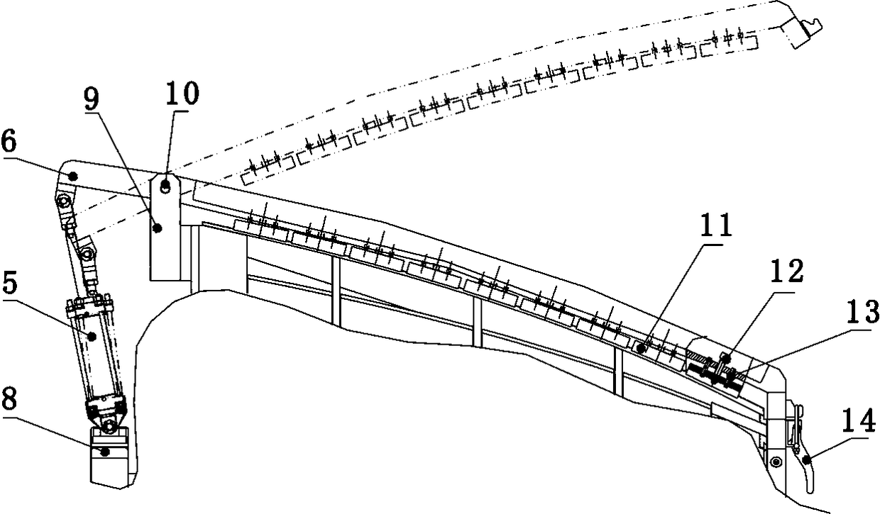 Laser welding tool for engine hood of large aircraft