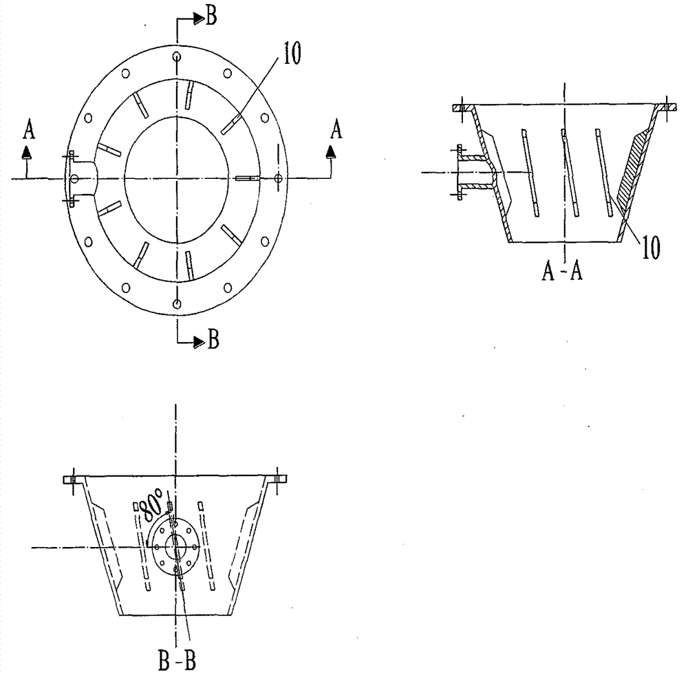 Coal mine underground gas liquor pressure relief separator