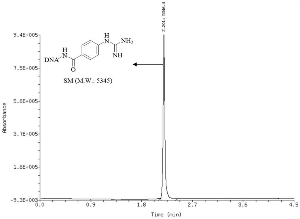 Amidinourea lead compound and synthesis method thereof