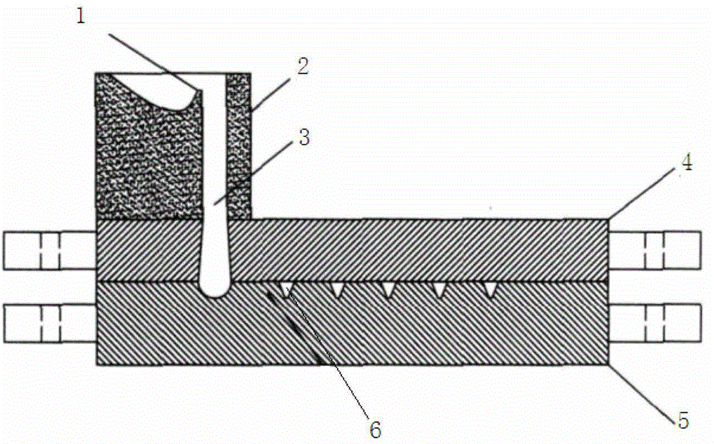 Die-cast zinc alloy with high flowability and preparation method thereof