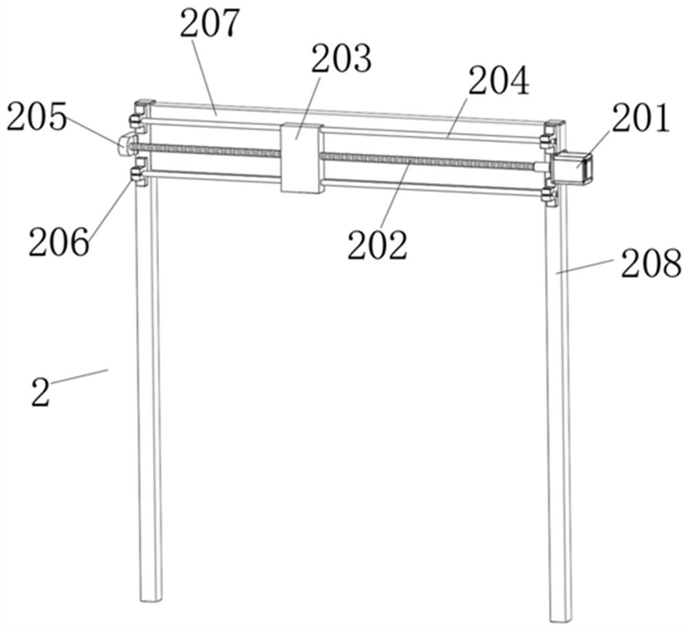 Device for monitoring toxic and harmful gas in special environment in real time