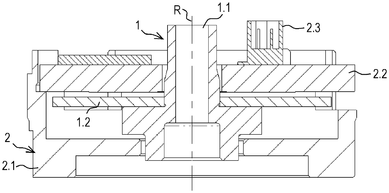 Position measuring device and method for its operation