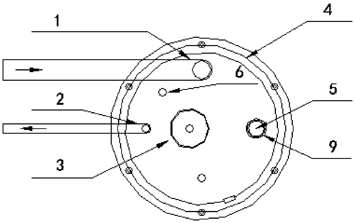 Inner cavity electroplating equipment of engine cylinder body