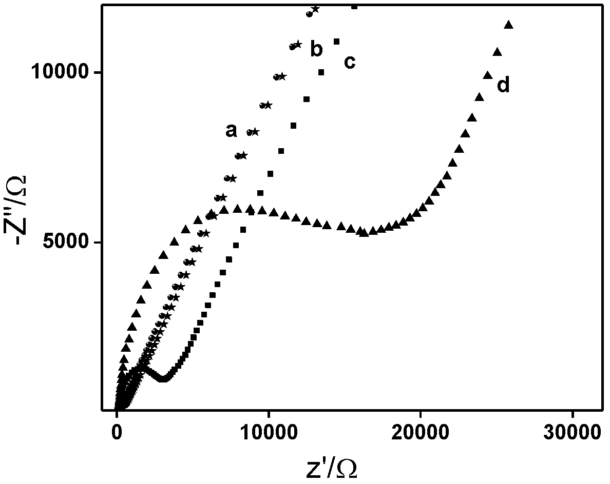 Hydrogen peroxide biosensor and preparation method thereof