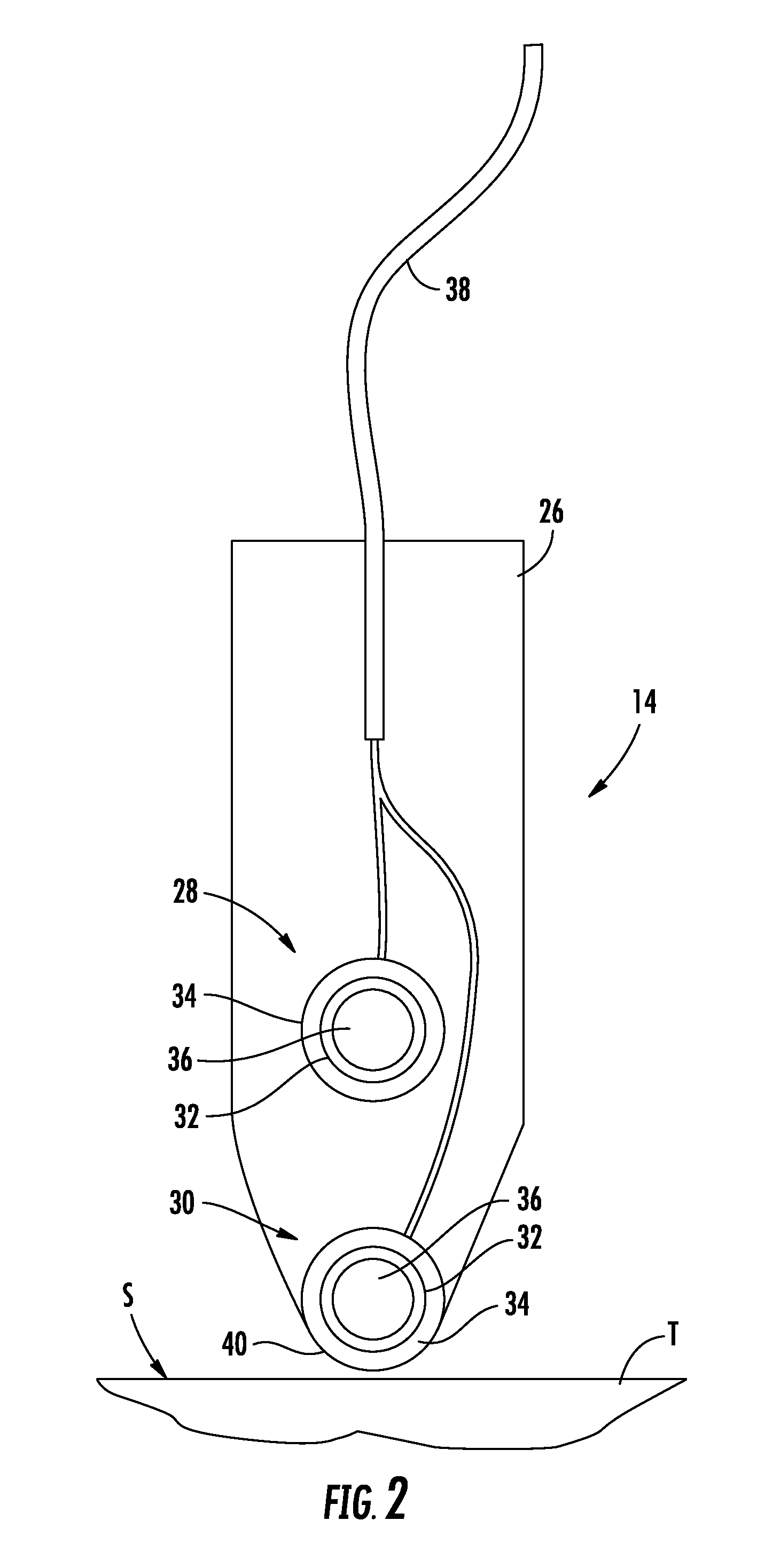 Method and apparatus for eddy current inspection of case-hardended metal components