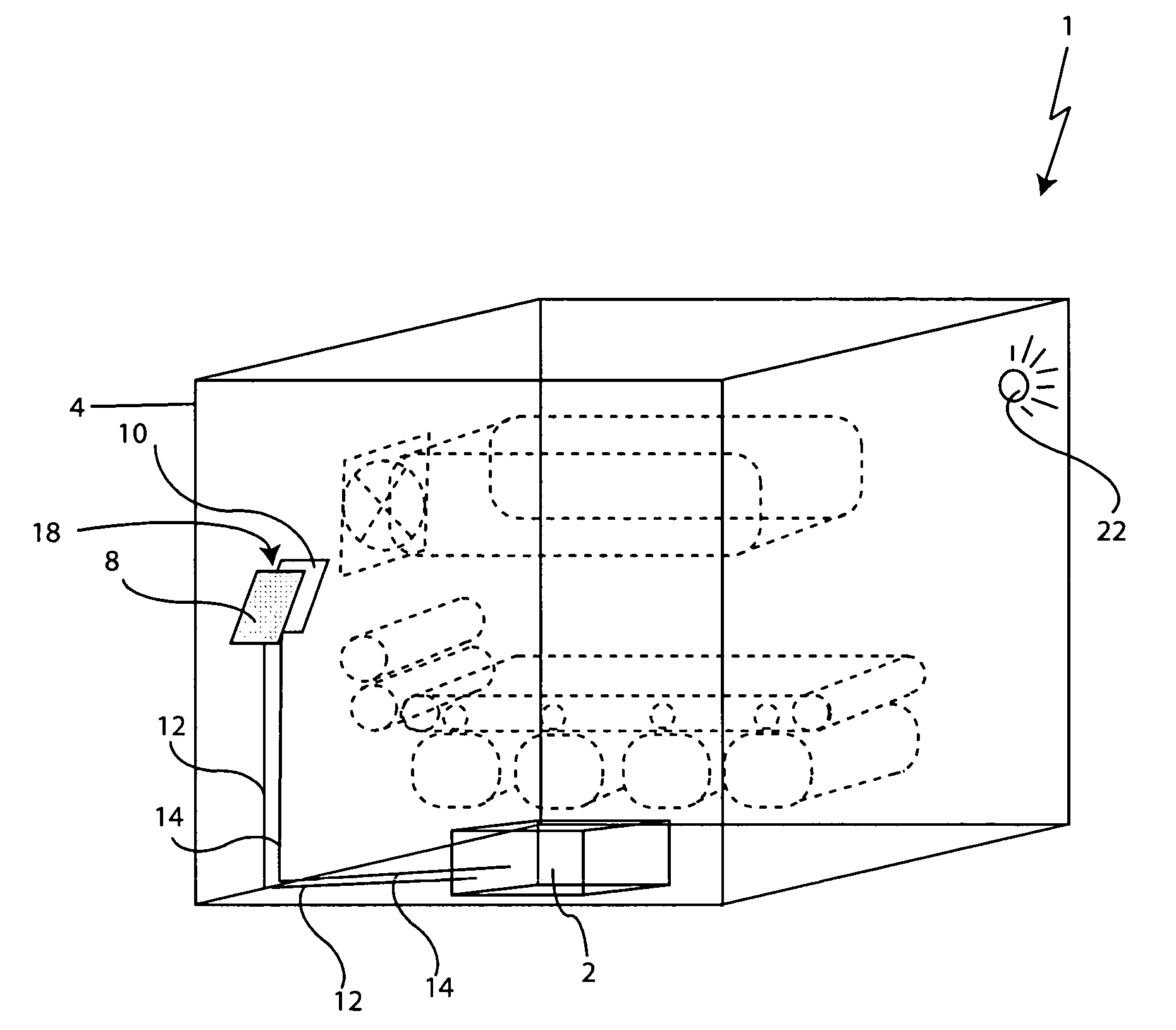 Volatile organic compound detector