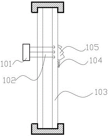 Robot and method for cleaning external glass in room based on femtosecond laser