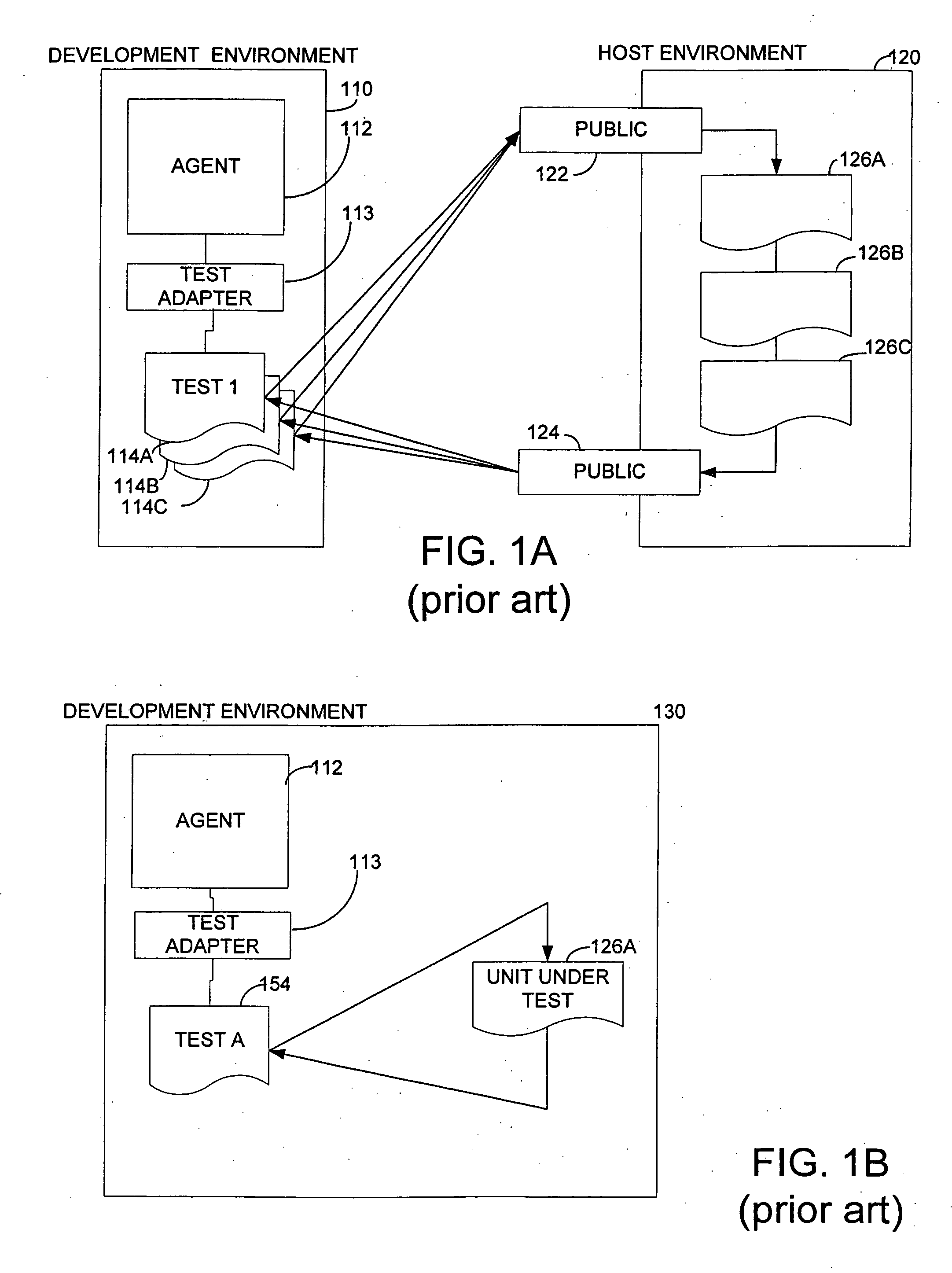 Method and apparatus for executing unit tests in application host environment