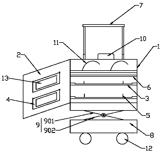 Portable power detection device