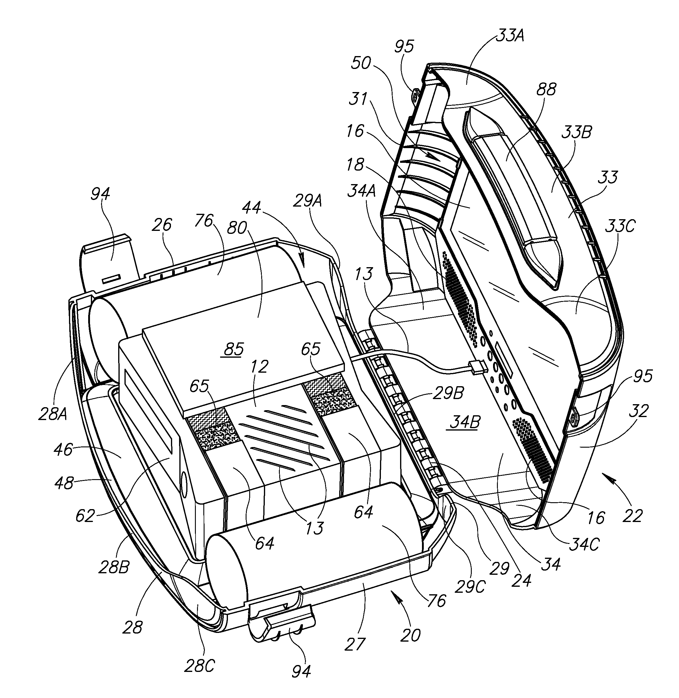 Portable gaming and entertainment system