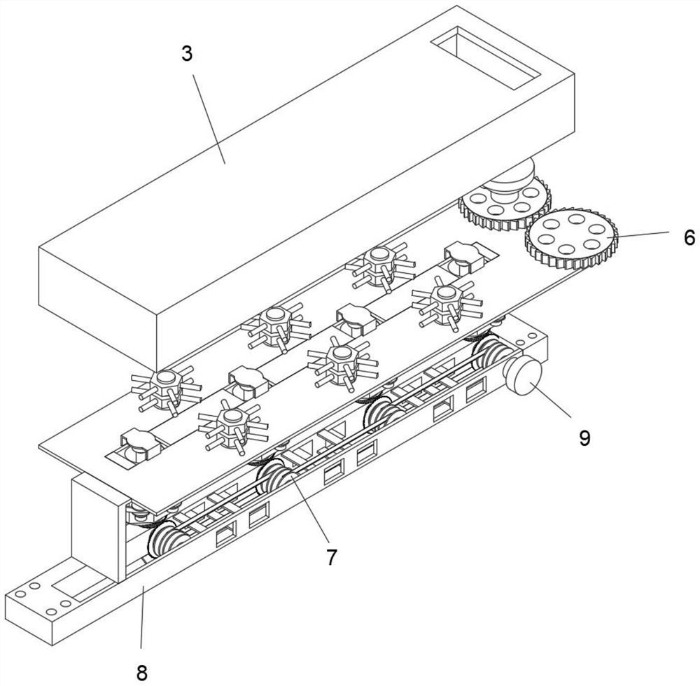 Garbage crushing and drying device suitable for garbage incineration power generation project