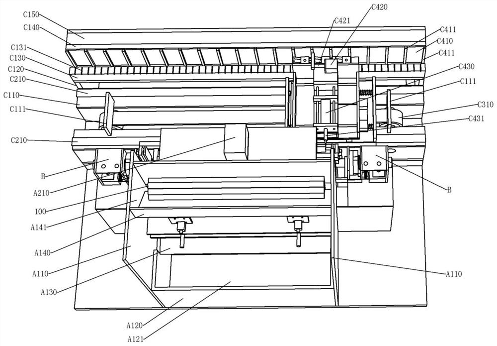 Cutting module and full-automatic laser pipe cutting machine