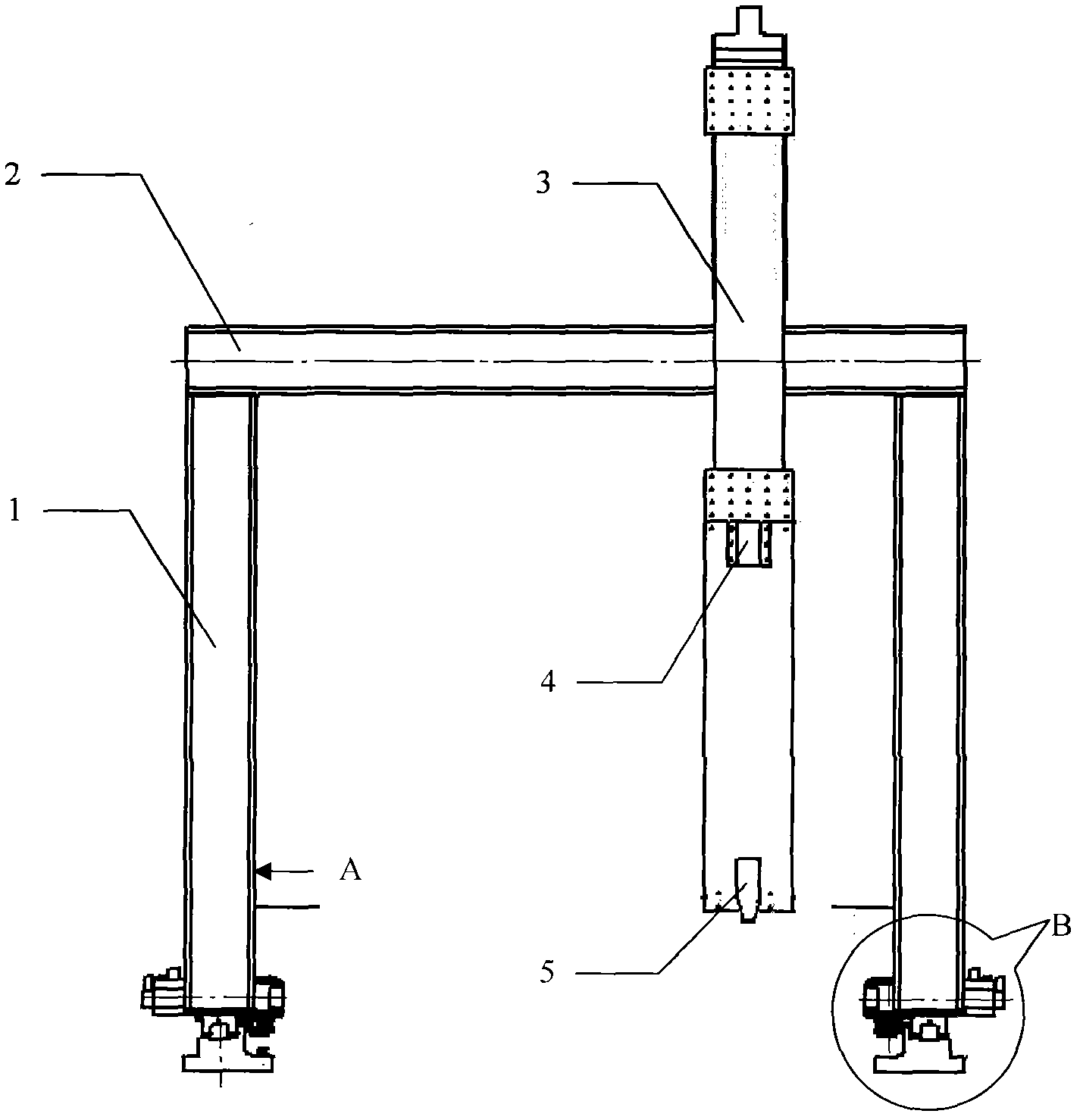 Device for automatically measuring and inkjet-marking steel tube