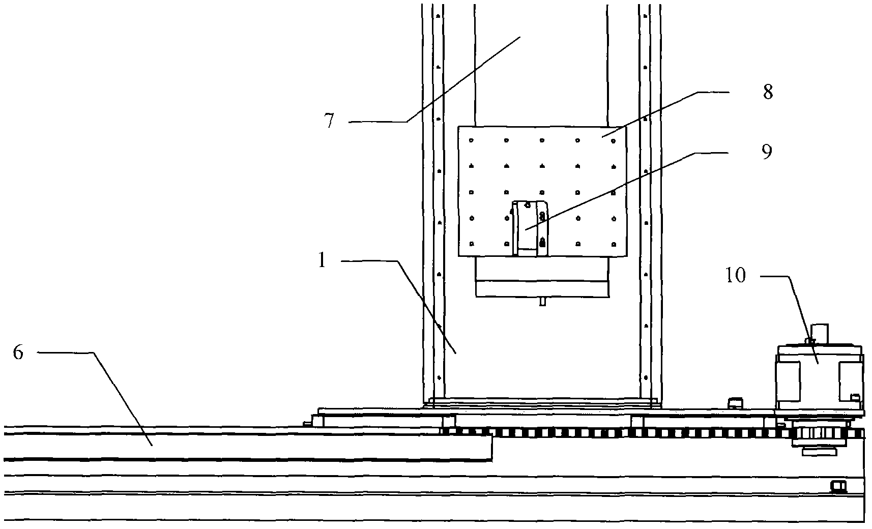 Device for automatically measuring and inkjet-marking steel tube