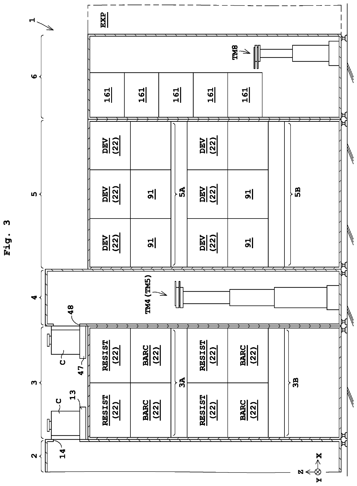 Substrate treating apparatus and substrate transporting method