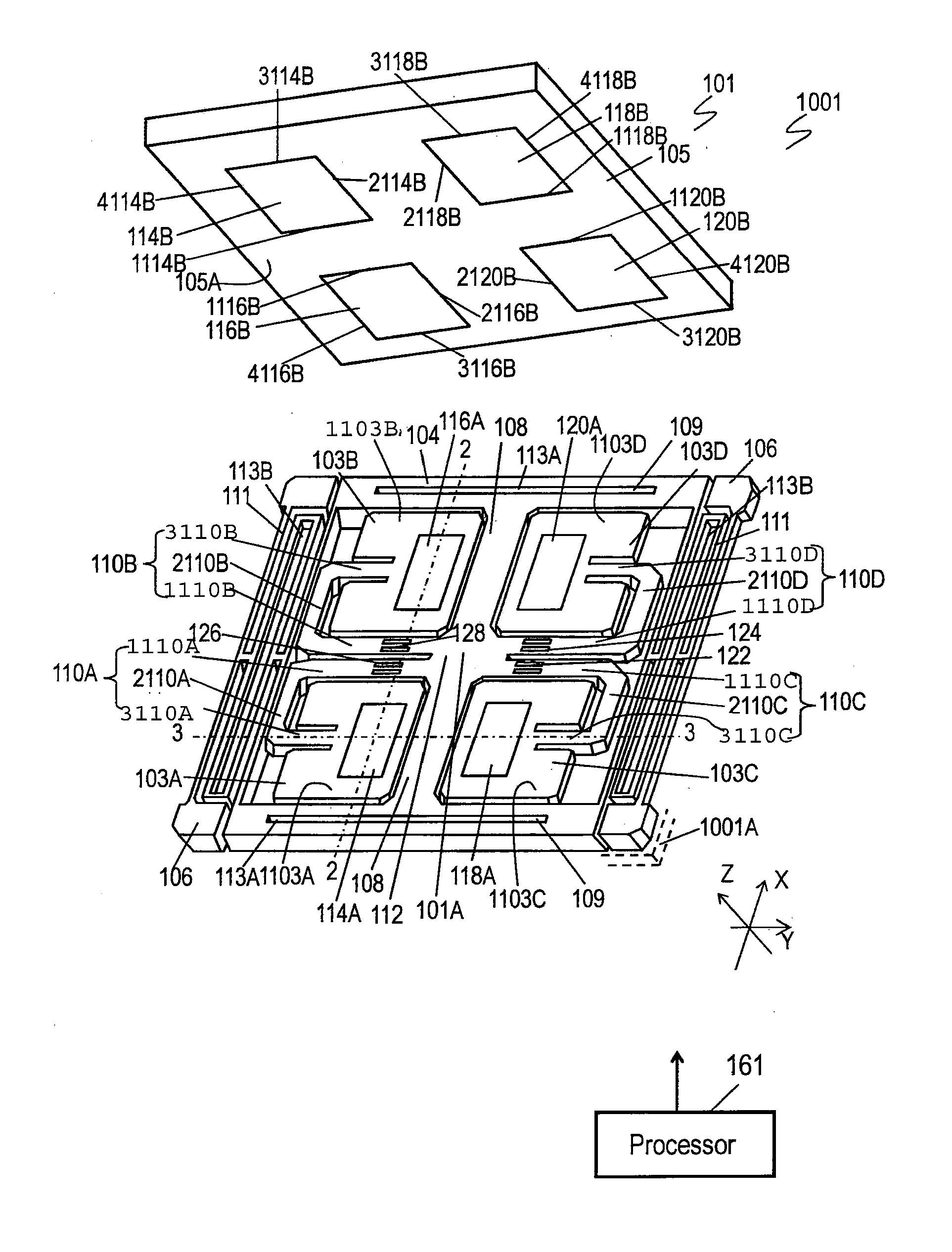 Inertia force sensor