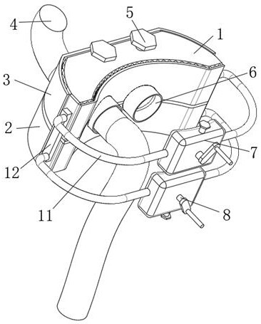 Breathing endoscopy auxiliary device